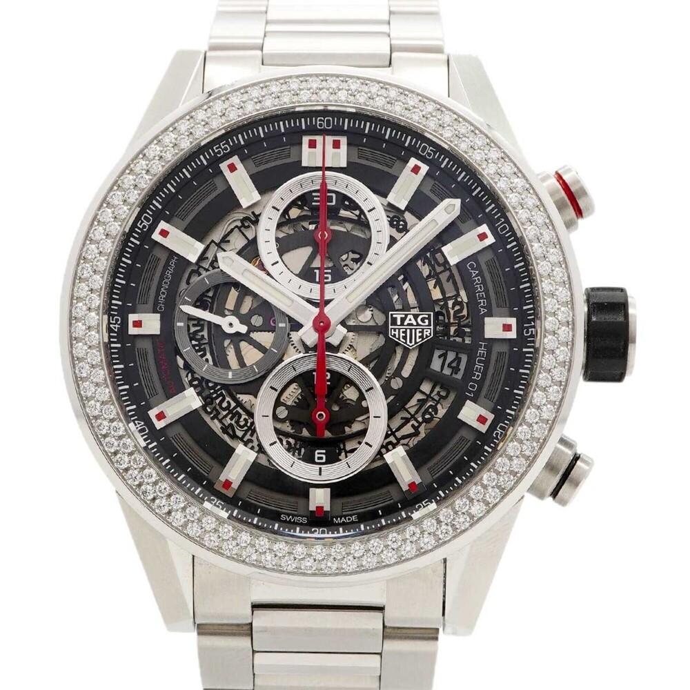 TAG Heuer Carrera CAR201P Skeleton Dial Watch for Men